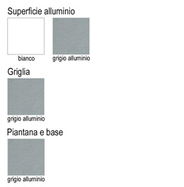 Colori e finiture del pannello Expò