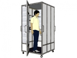 Cabina acustica A-POD-02 - cm 108x108X218h
