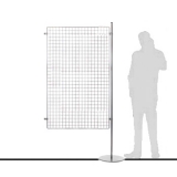 EXG10T1 scheda prodotto - Pannello espositivo EXPO' Pannello espositivo EXPO' "griglia" con base tonda - cm 105x200h - Pannello espositivo EXPO'