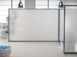 Pannello divisorio MACRO "alveolare" con doppia traversa - cm 150x300h 