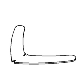 MABB scheda prodotto - Base Base "Boomerang" mm.500x8 - Base