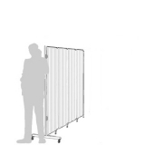 Separè autostabile SPARTA - cm 160x170h (n.3 pannelli da cm 36 + n.1 da cm 48) - Separè autostabile SPARTA - cm 160x170h (n.3 pannelli da cm 36 + n.1 da cm 48)