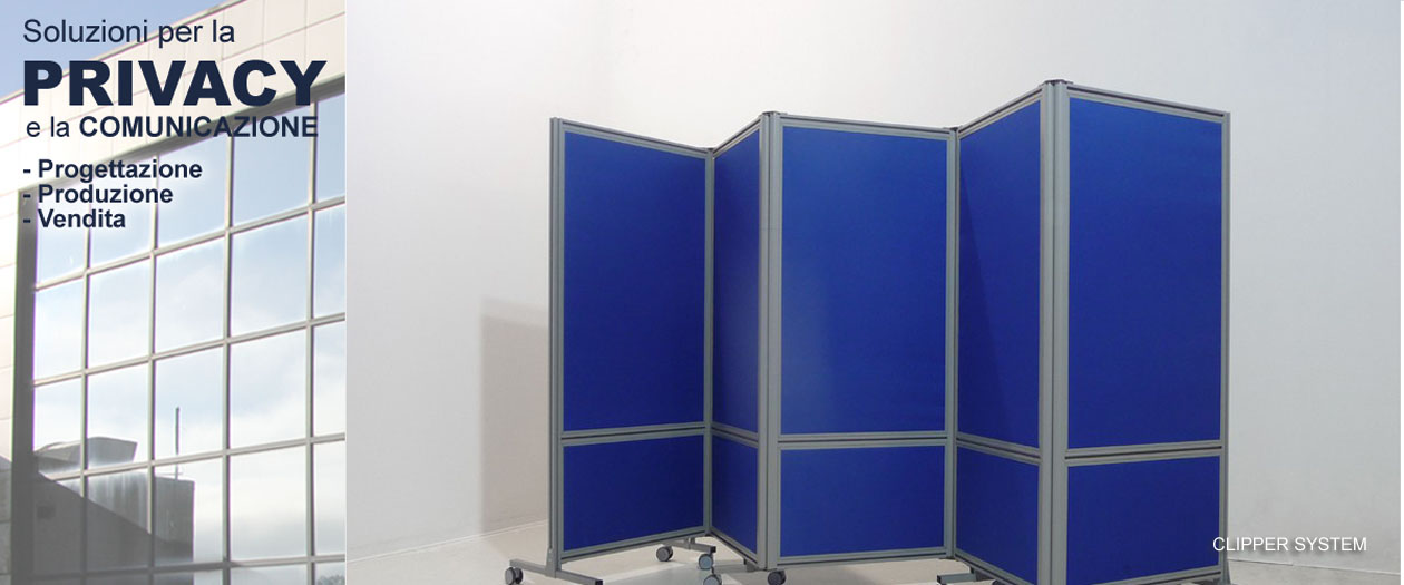 SEPARE AUTOPORTANTI SU RUOTE